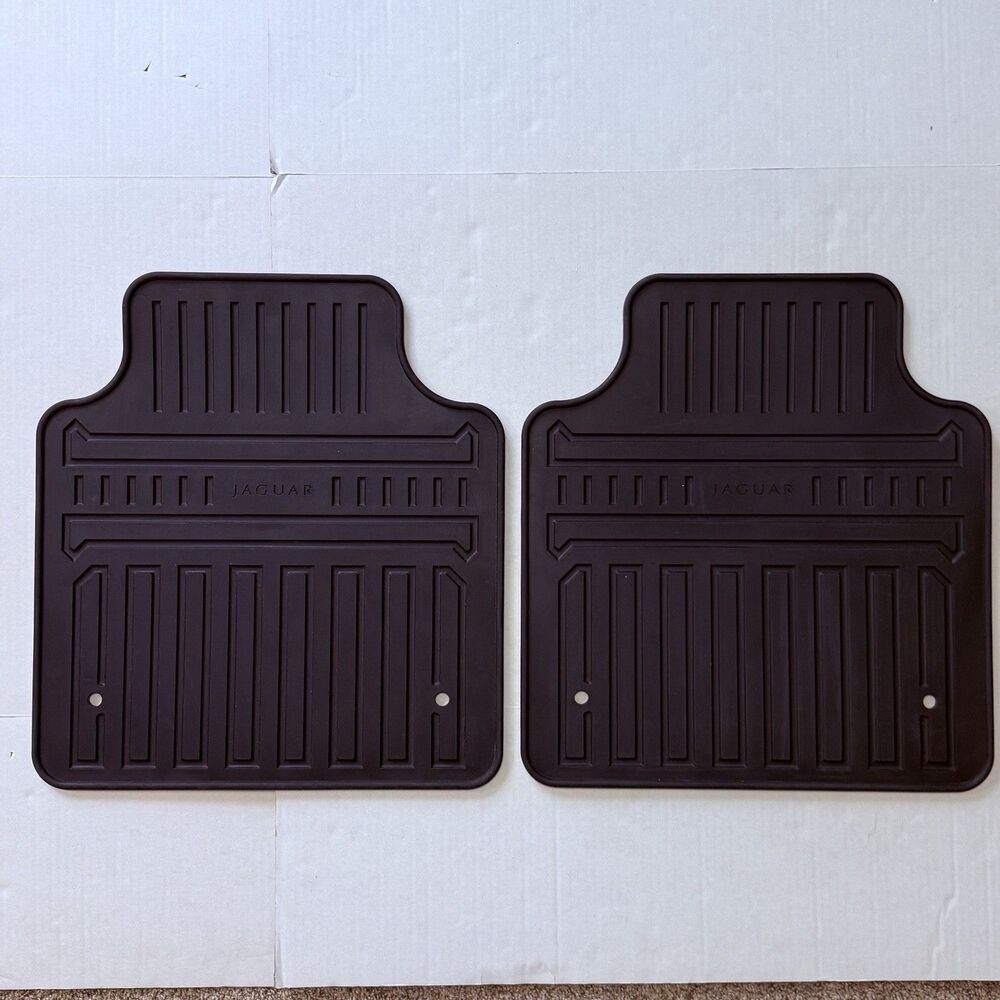 2016–2020 Jaguar XF OEM Front All‑Weather Floor Mats AW93‑130D00‑BA LH RH 2 Pc